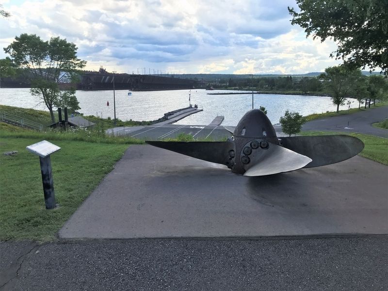 Eugene W. Pargny Propeller and Marker image. Click for full size.