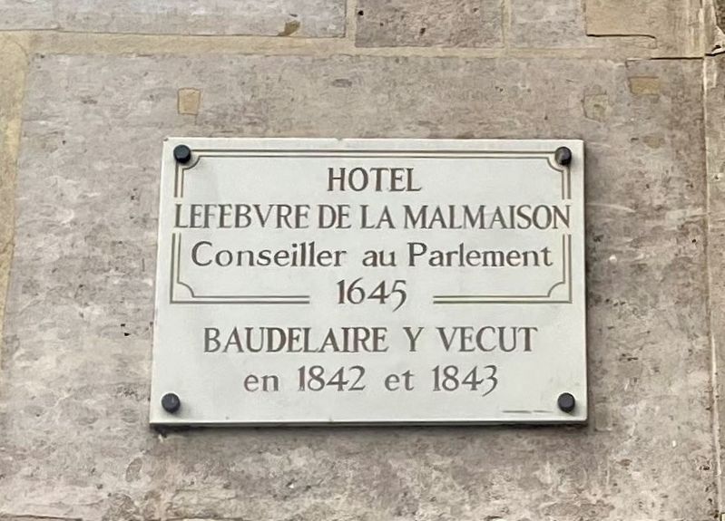Hotel Lefbure de Malmaison Marker image. Click for full size.