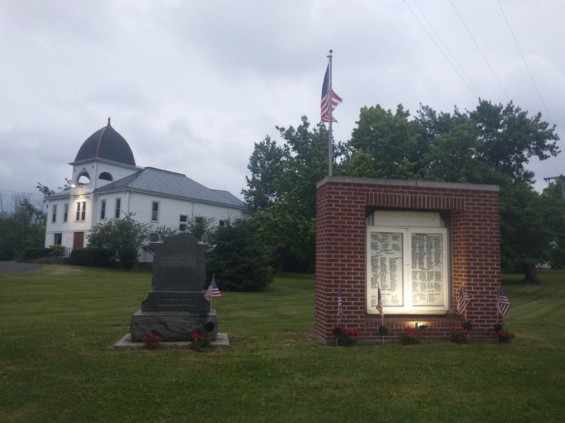 Gustavus Township Veterans Memorial. Click for full size. Gustavus Township Veterans Memorial image. Click for full size.
