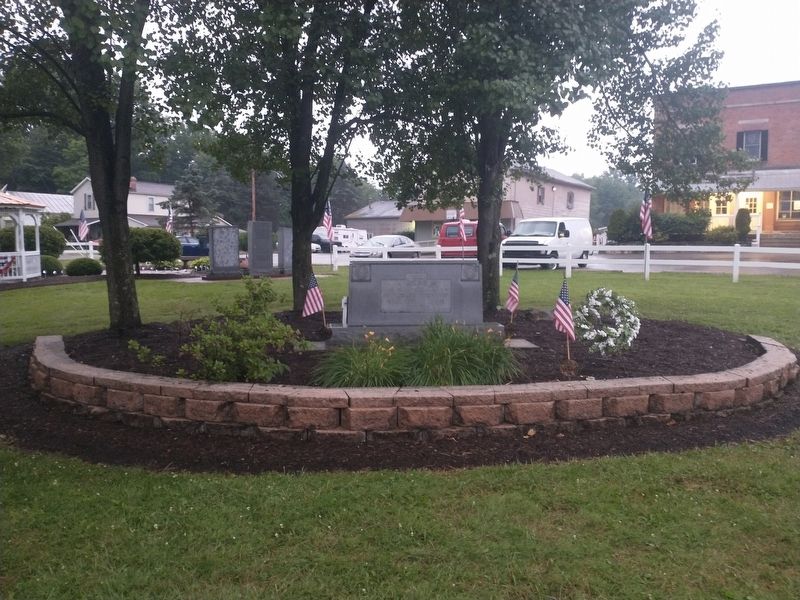 Fowler Township Veterans Memorial image. Click for full size.