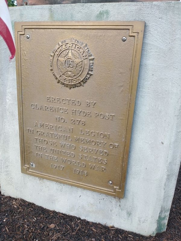 American Legion World War Memorial. Click for full size. American Legion World War Memorial image. Click for full size.