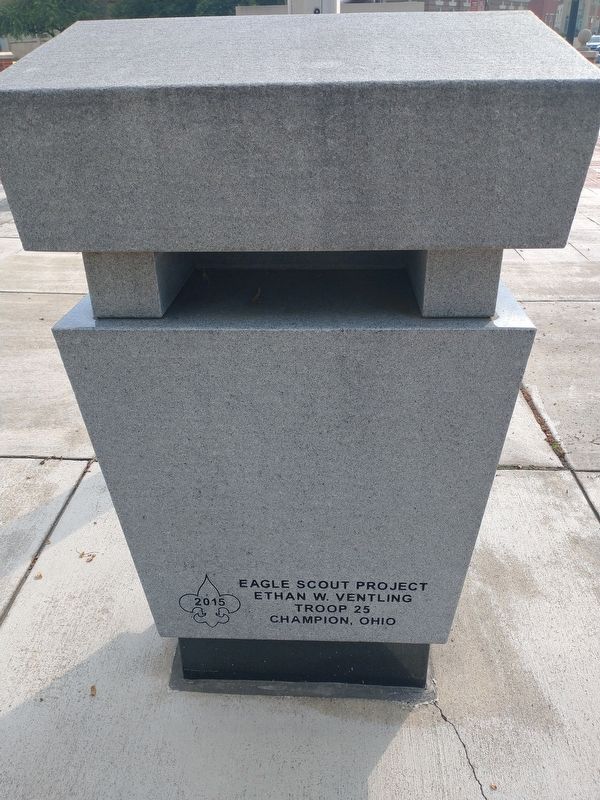 Lt. Douglas Webster Marker. Click for full size. Lt. Douglas Webster Marker image. Click for full size.