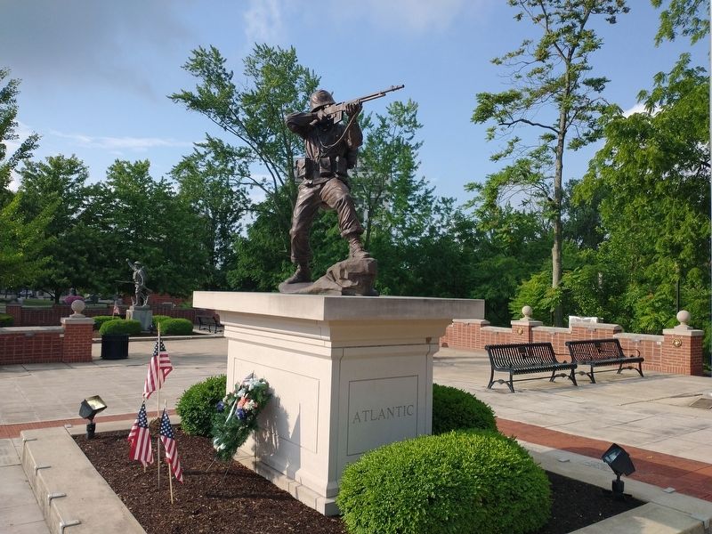 Trumbull County World War II Memorial. Click for full size. Trumbull County World War II Memorial image. Click for full size.