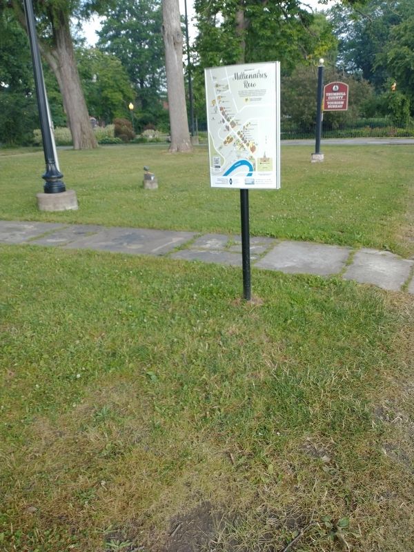 Welcome To Millionaires Row Marker. Click for full size. Welcome To Millionaires Row Marker image. Click for full size.