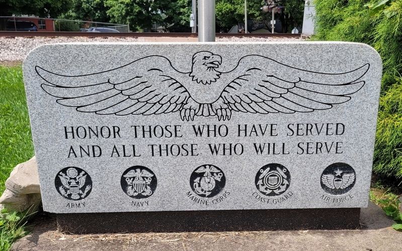 Veterans Memorial. Click for full size. Veterans Memorial image. Click for full size.