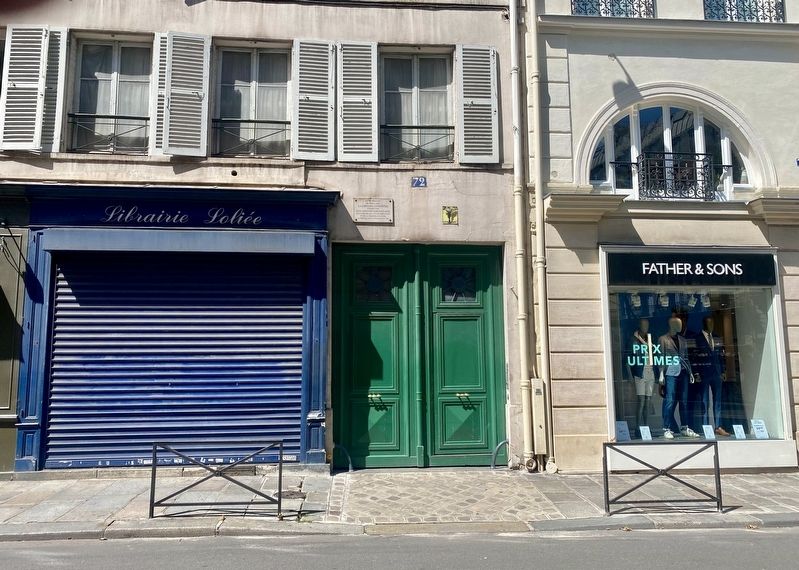 La Librairie Espagnole / The Spanish Bookstore Marker - wide view. Click for full size. La Librairie Espagnole / The Spanish Bookstore Marker - wide view image. Click for full size.