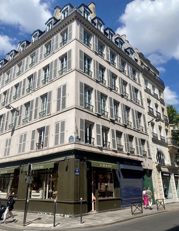 La Librairie Espagnole / The Spanish Bookstore Marker - wider view. Click for full size. La Librairie Espagnole / The Spanish Bookstore Marker - wider view image. Click for full size.