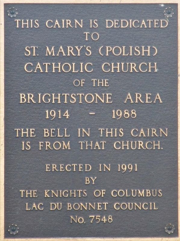 St Mary’s Polish Catholic Church Marker. Click for full size. St Mary’s Polish Catholic Church Marker image. Click for full size.