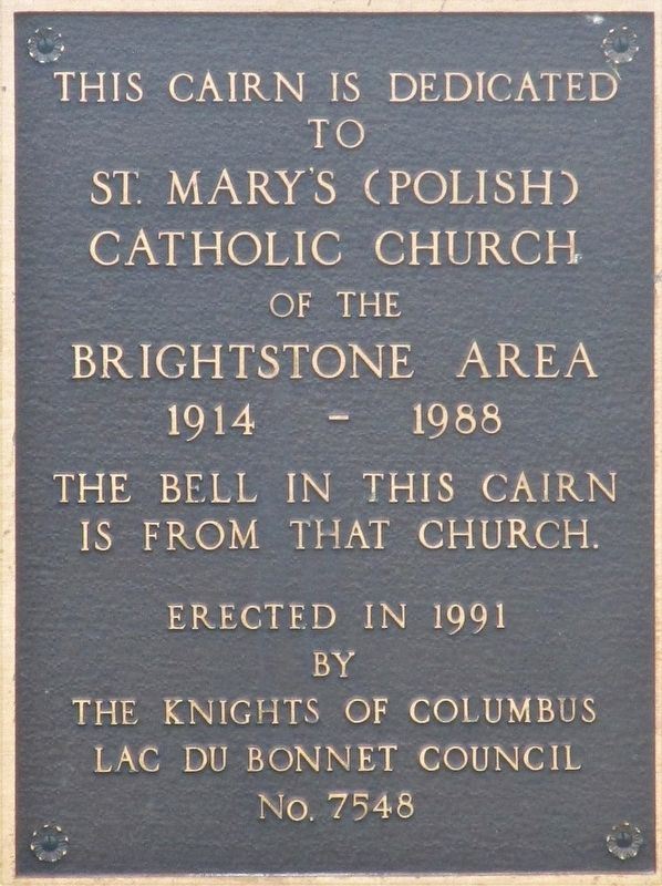 St Marys Polish Catholic Church Marker image. Click for full size.