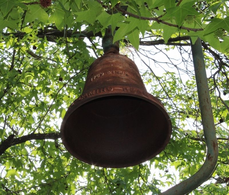 El Camino Real Bell at the Mission image. Click for full size.