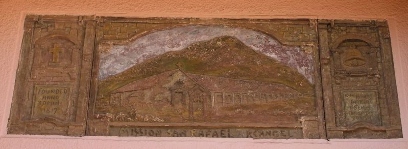 Relief Above the Church Doors image. Click for full size.