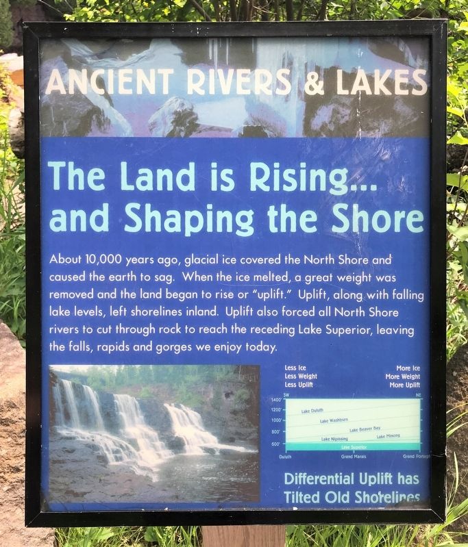 Ancient Rivers & Lakes Marker. Click for full size. Ancient Rivers & Lakes Marker image. Click for full size.