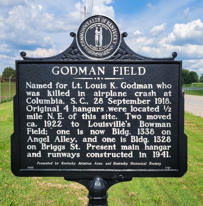 Reverse Side - Godman Field Marker image. Click for full size.