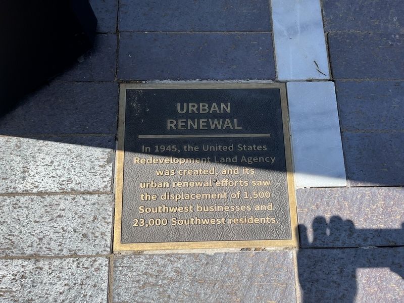 Urban Renewal Marker. Click for full size. Urban Renewal Marker image. Click for full size.