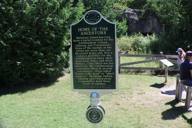 Home Of The Ancestors Marker. Click for full size. Home Of The Ancestors Marker image. Click for full size.