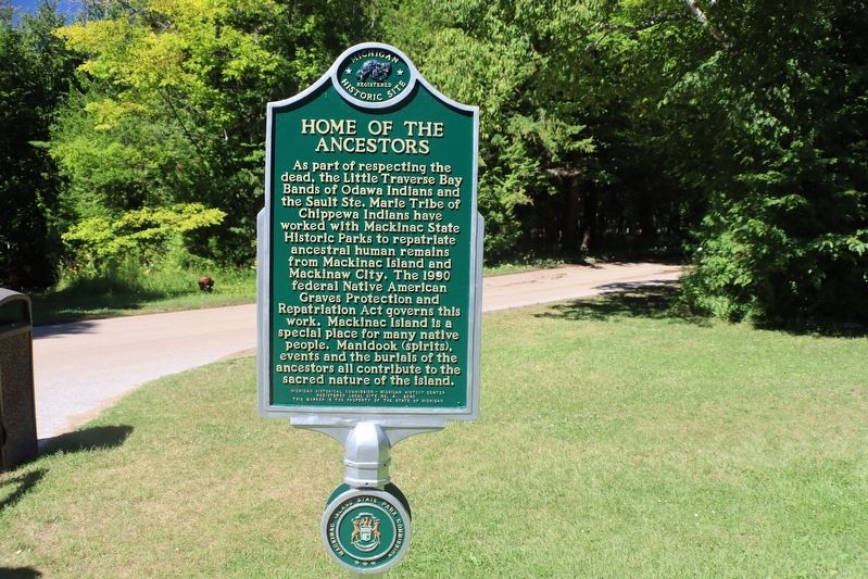 Home Of The Ancestors Marker. Click for full size. Home Of The Ancestors Marker image. Click for full size.