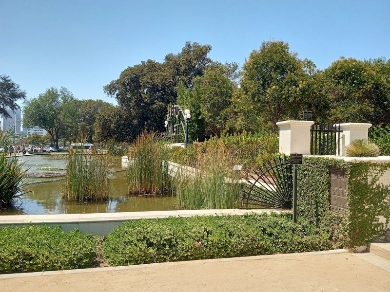 Lily Pond Marker. Click for full size. Lily Pond Marker image. Click for full size.