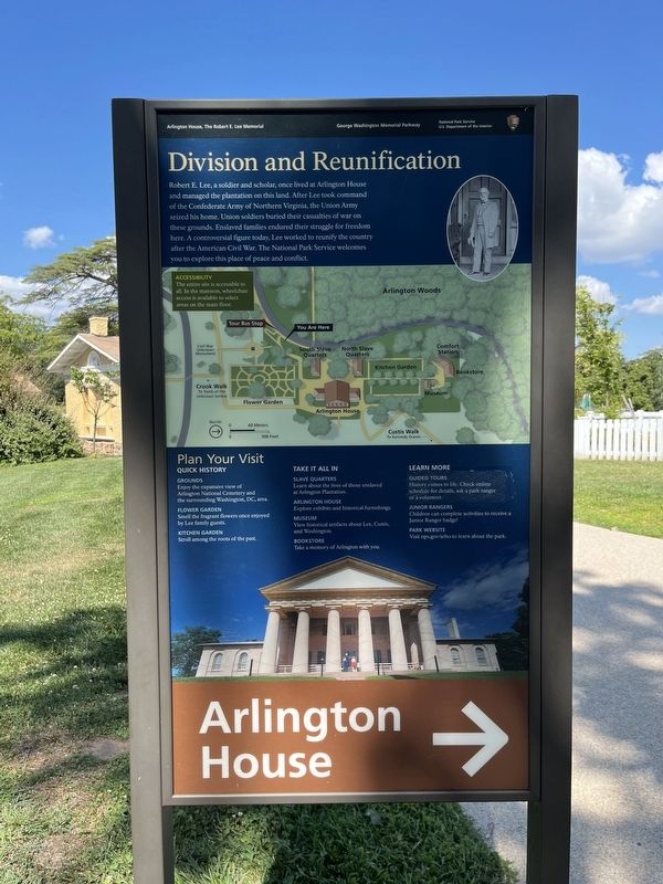 Division and Reunification Marker. Click for full size. Division and Reunification Marker image. Click for full size.