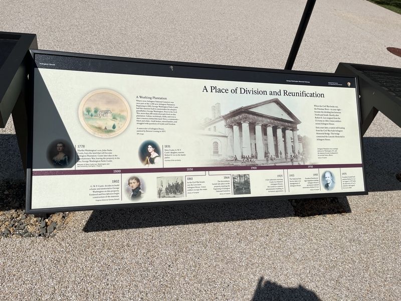 A Place of Division and Reunification Marker image. Click for full size.