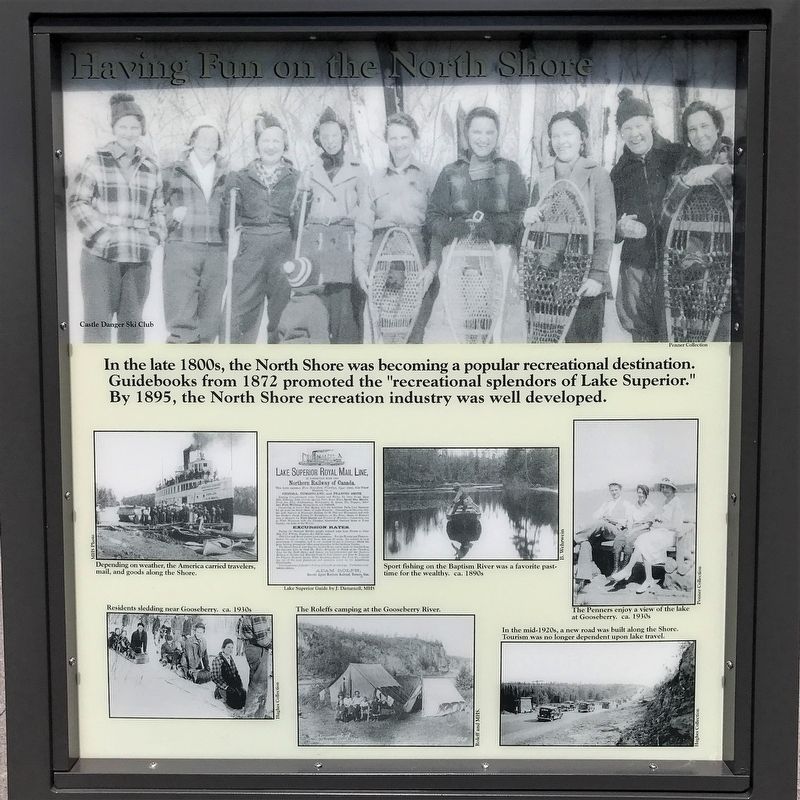Having Fun on the North Shore Marker. Click for full size. Having Fun on the North Shore Marker image. Click for full size.