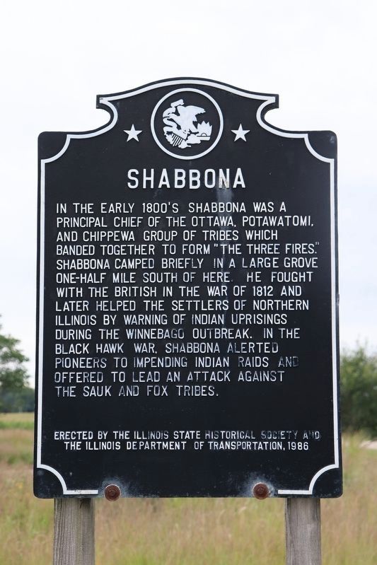Shabbona Marker image. Click for full size.