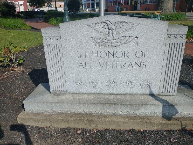 Columbiana County Veterans Memorial. Click for full size. Columbiana County Veterans Memorial image. Click for full size.