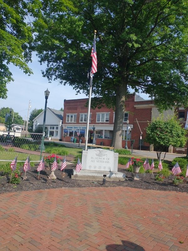 Columbiana County Veterans Memorial. Click for full size. Columbiana County Veterans Memorial image. Click for full size.