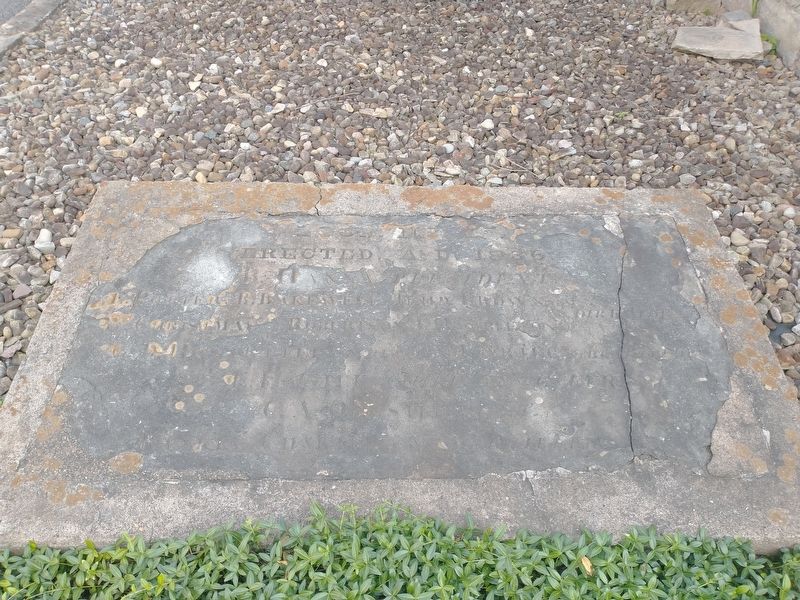 Stone Lockplate Marker image. Click for full size.