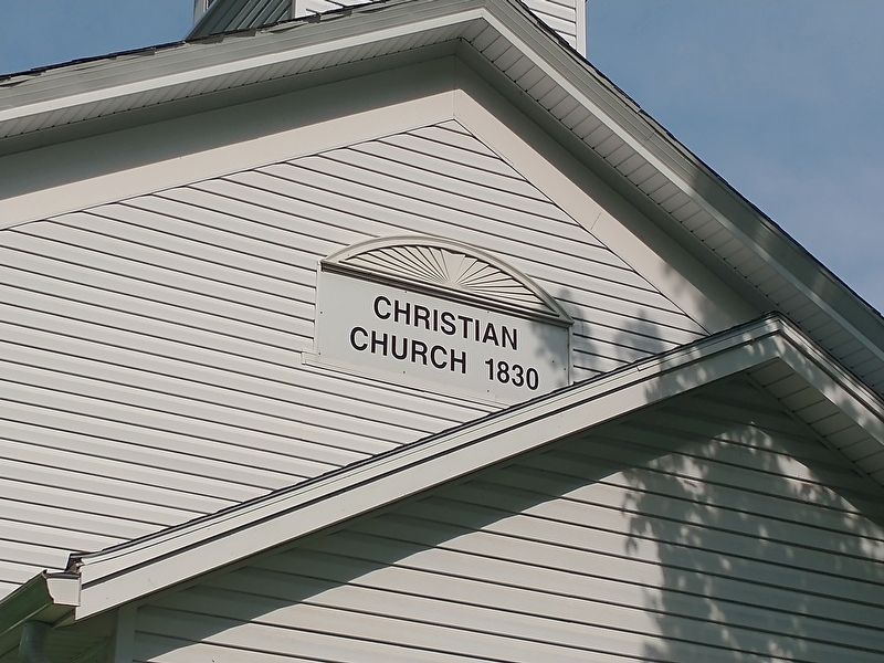Hanoverton Christian Church Namestone image. Click for full size.