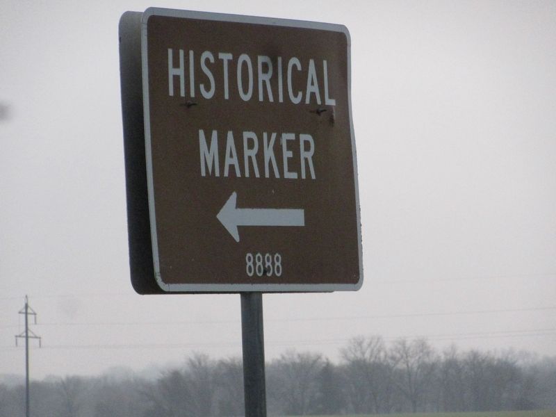 Directional Sign and Marker number. image. Click for full size.