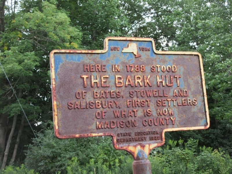 The Bark Hut Marker image. Click for full size.