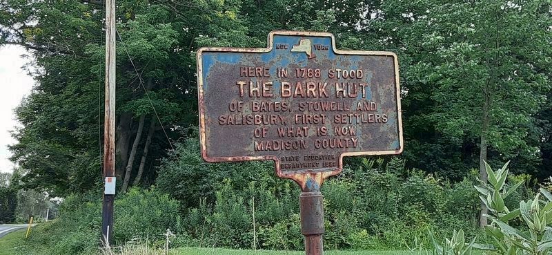 The Bark Hut Marker image. Click for full size.