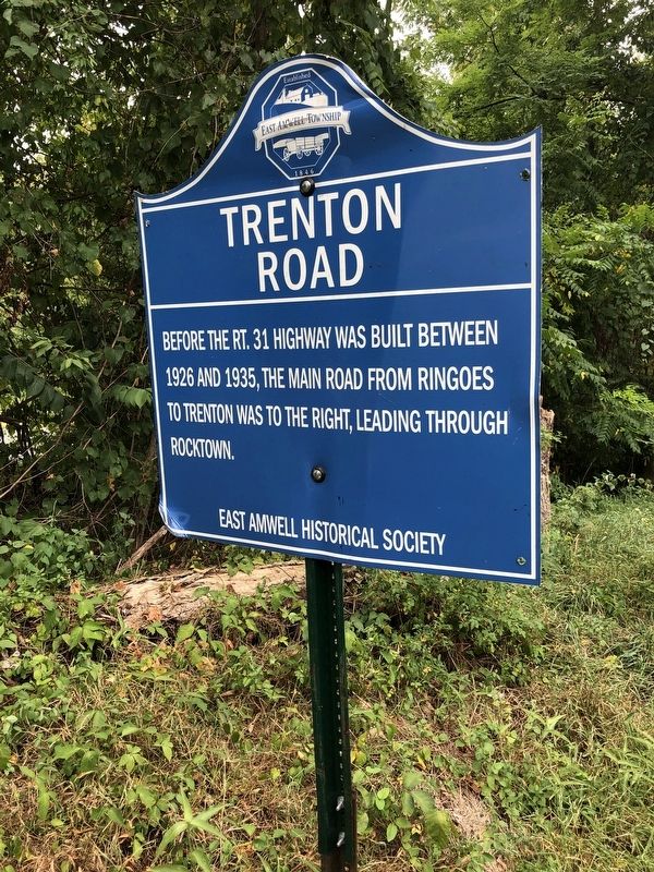 Trenton Road Marker image. Click for full size.