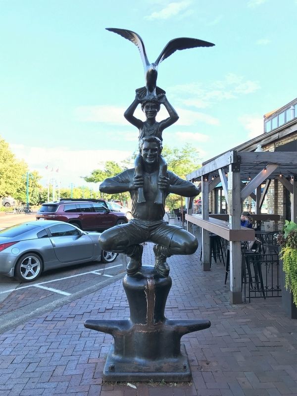 <i>Man, Child & Gull</i> image. Click for full size.