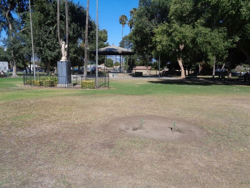 La Plaza Park, San Bernardino, California Marker image. Click for full size.