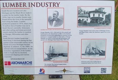 Lumber Industry Marker. Click for full size. Lumber Industry Marker image. Click for full size.