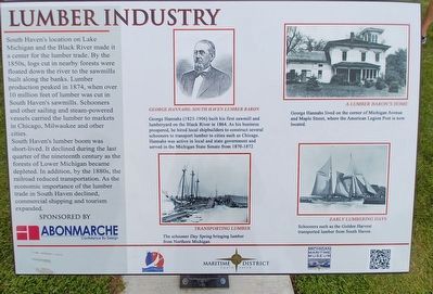 Lumber Industry Marker image. Click for full size.