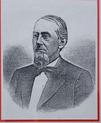 Marker detail: George Hannahs: South Haven Lumber Baron image. Click for full size.