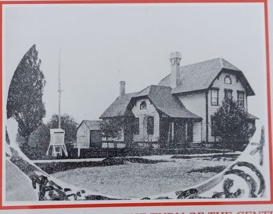 Marker detail: A Lumber Baron's Home image. Click for full size.