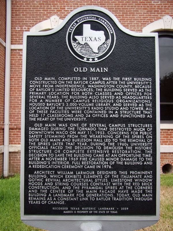 Old Main Marker image. Click for full size.