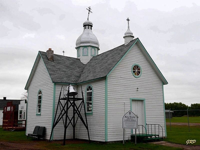 Holy Trinity Ukrainian Catholic Church Marker image. Click for full size.