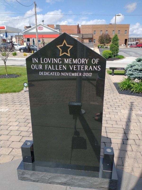Bellevue Veterans Memorial image. Click for full size.