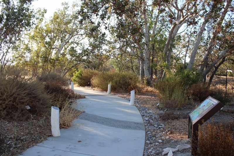 Marker in the Native Plant Garden image. Click for full size.