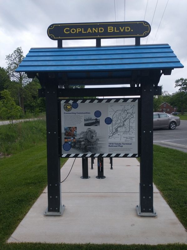 Chessie Circle Trail - Copland Blvd. Marker image. Click for full size.