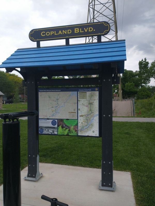Chessie Circle Trail - Copland Blvd. Marker image. Click for full size.