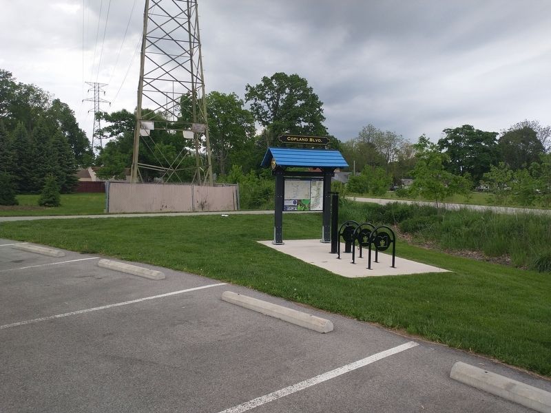 Chessie Circle Trail - Copland Blvd. Marker image. Click for full size.