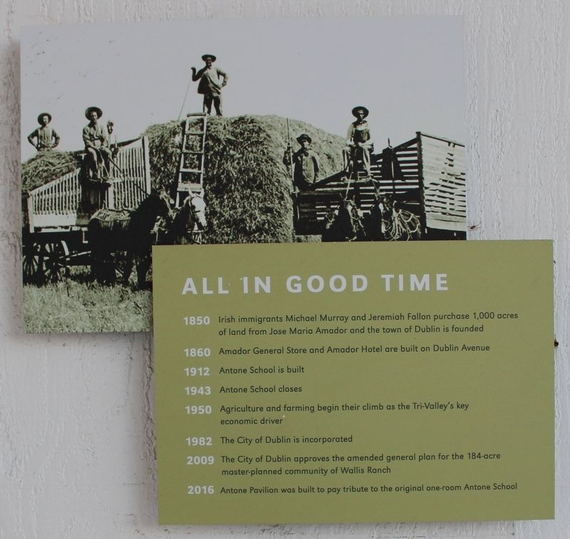 All in Good Time Marker image. Click for full size.