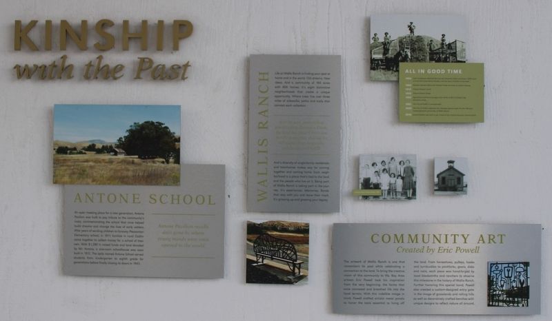 Antone School Marker. Click for full size. Antone School Marker image. Click for full size.