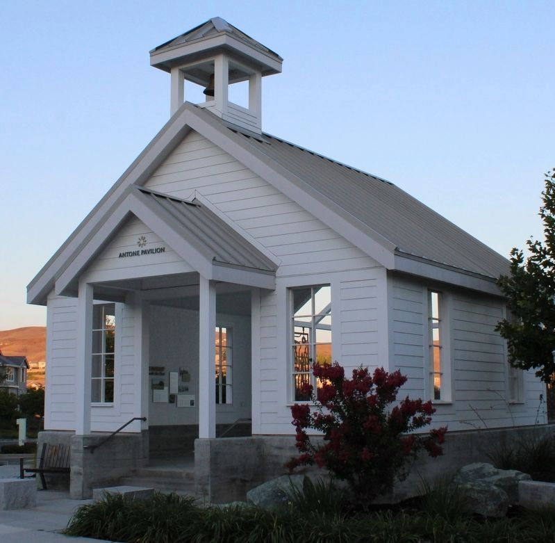 Front of the Antone Pavilion. Click for full size. Front of the Antone Pavilion image. Click for full size.