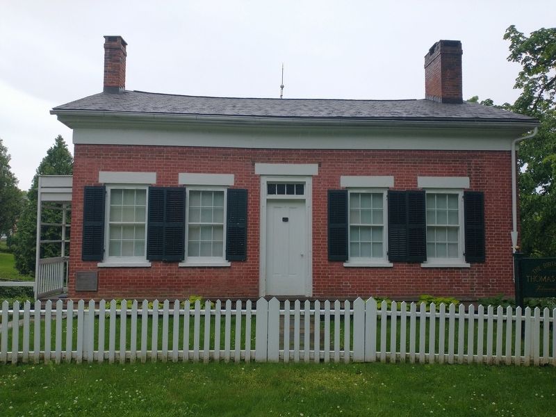 Thomas A. Edison Birthplace image. Click for full size.